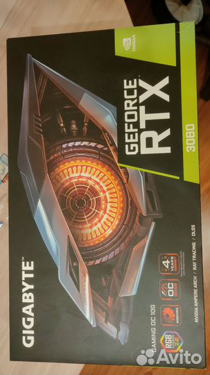 Видеокарта rtx 3080 gigabyte 10 gb