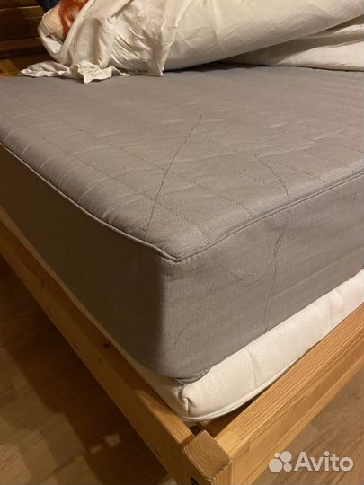 Кровать IKEA fjellse + матрас Икея