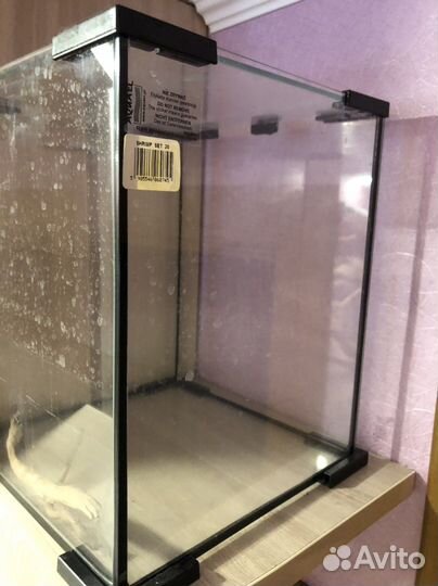 Аквариум, декор замок