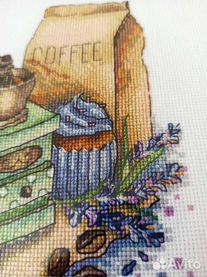 Картина вышитая крестом