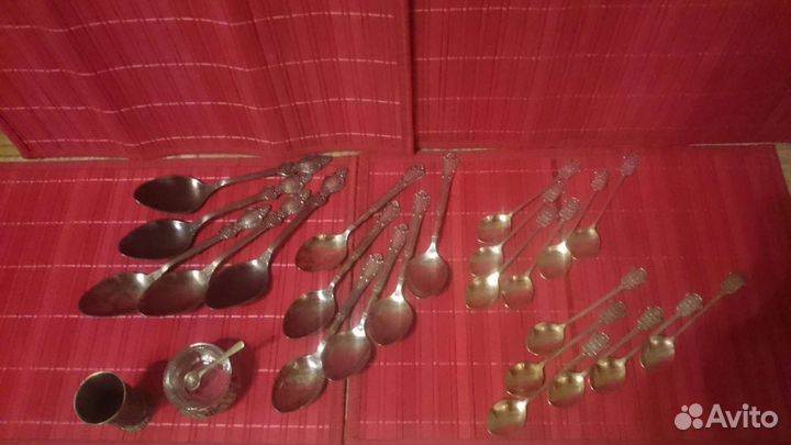 Посуда из мельхиора столовые приборы