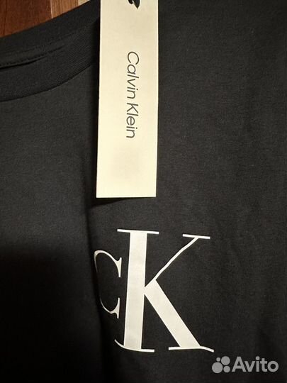 Лонгслив мужской calvin klein оригинал