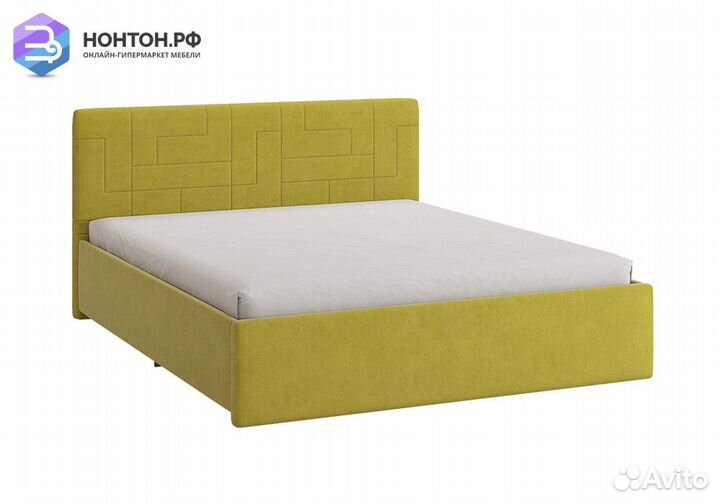 Кровать Лора 2 1.6 м янтарь