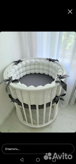 Бортики в кроватку