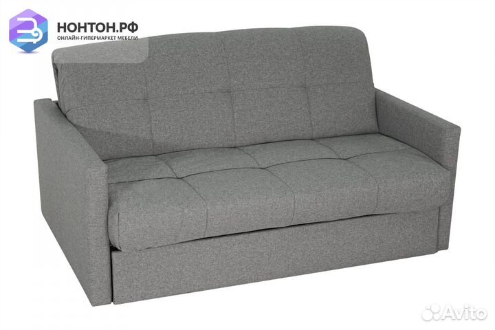 Диван Аккордеон светло-серый