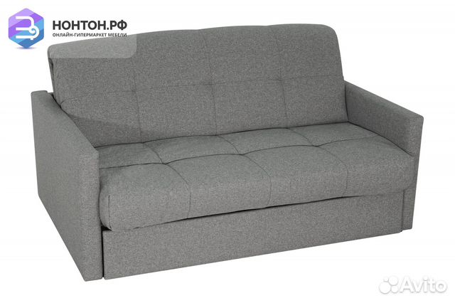 Диван Аккордеон светло-серый