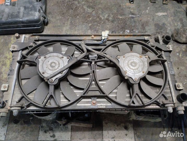 Радиатор с вентиляторами для багги