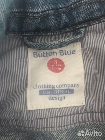 Джинсовая куртка Button Blue