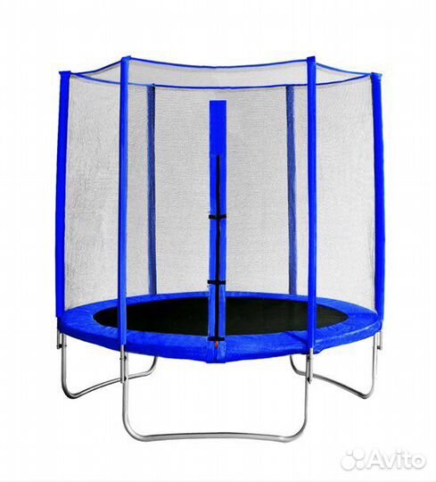 Батут с защитной сеткой 