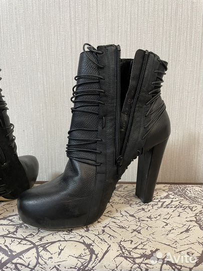 Ботильоны hogl 38 р кожа