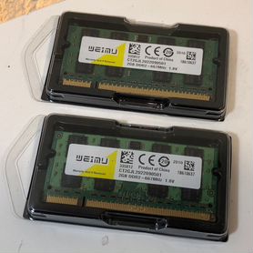 Оперативная память для ноутбука DDR2 4GB (2x2gb)