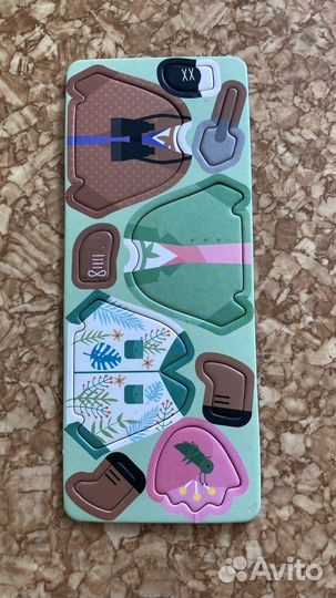 Игра одежда магнитная в жестяной коробке