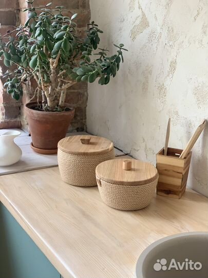Корзины из джута