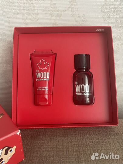 Dsquared2 red wood набор