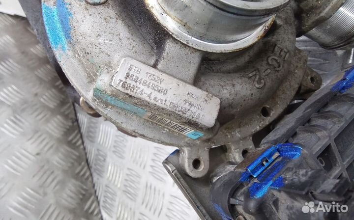 Турбина дизельная peugeot 4007 2007-2011