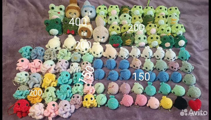 Мягкие игрушки вязаные