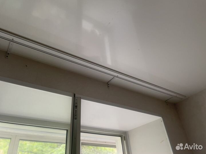 Карнизы для штор двухрядный алюминиевый