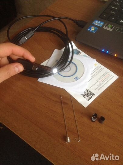 Эндоскоп Водонепроницаемый HD 720, Подсветка USB