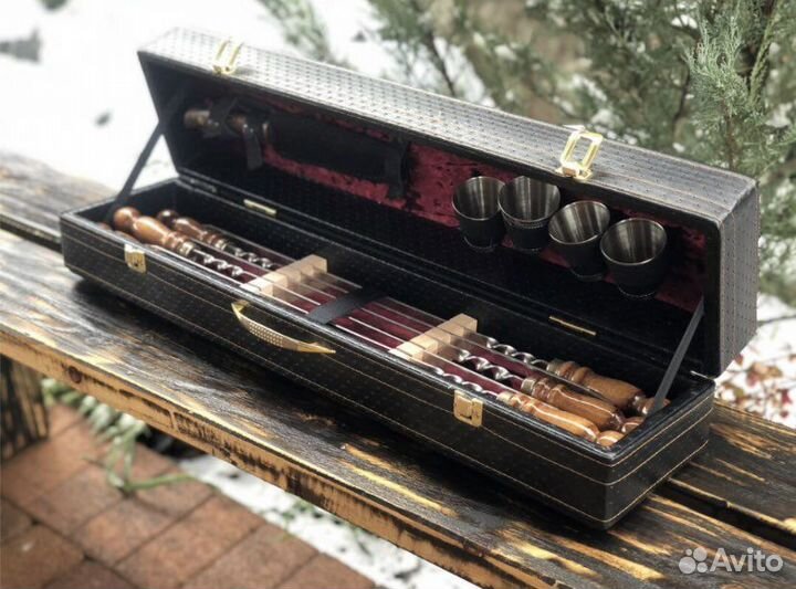 Набор шампуров в чехле