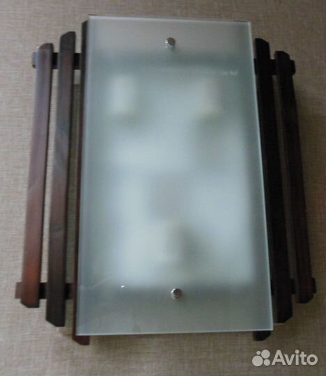 Люстра Потолочная модерн - 2717/3 темное дерево