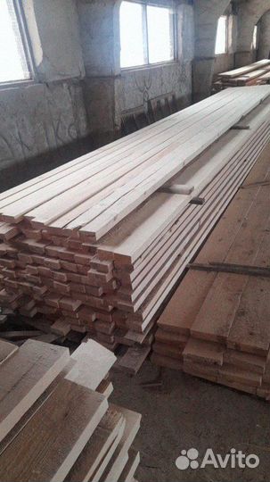 Доска обрезная 25х100х6000 мм Ель