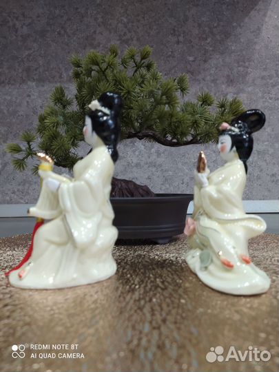 Статуэтка китаянка фарфор