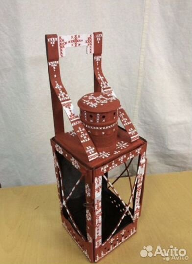 Железнодорожный фонарь свечной