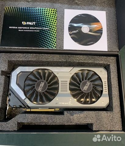 GTX 1080ti Palit Super JetStream 11Gb купить в Санкт-Петербурге с ...