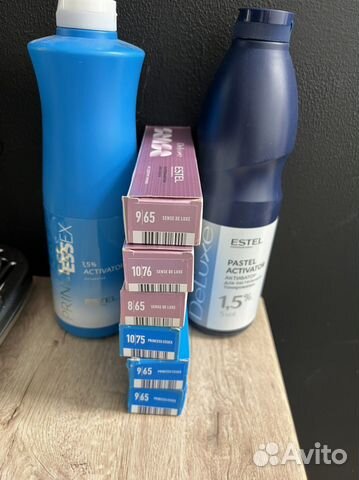 Краска и оксиды (активаторы) estel