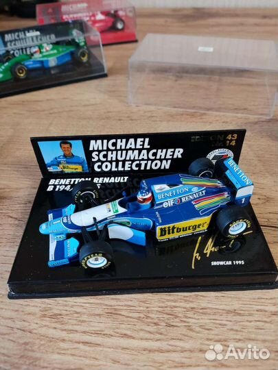 Михаэль Шумахер Формула 1 Minichamps