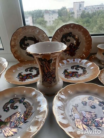 Чайный сервиз Коростень Жар птица