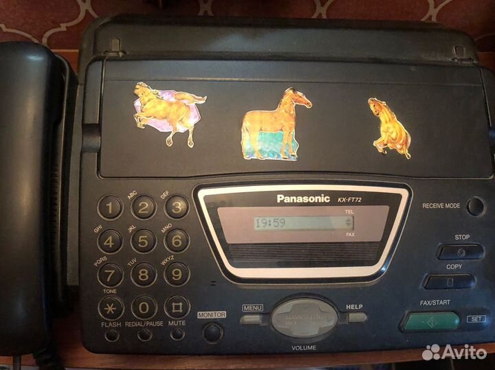 Факс panasonic KX-FT72,KT-FT904