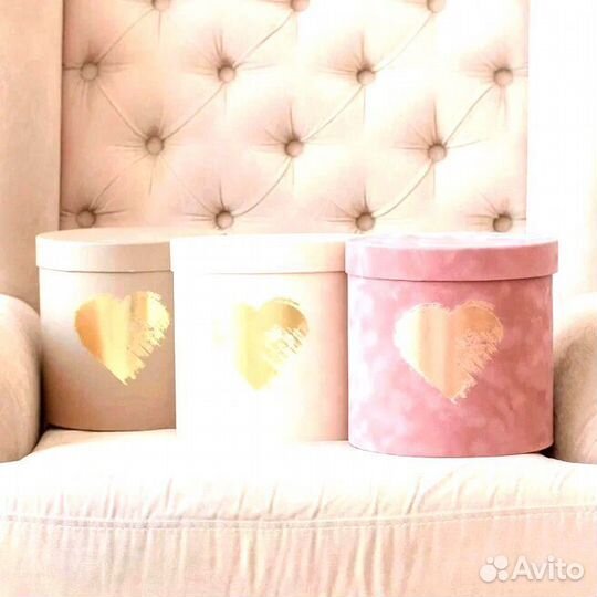 Подарочная коробка бархат опт