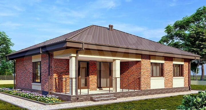 Дом 108 м² на участке 6,3 сот.