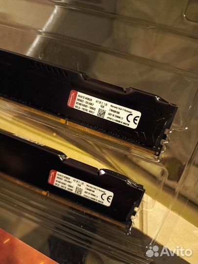 Оперативная память ddr4 hyperx fury 8gb