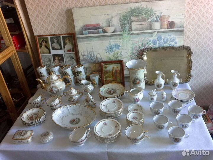 Чашка ваза блюдо фарфор германия тарелка шкатулка