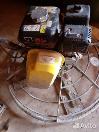 Затирочная машина по бетону