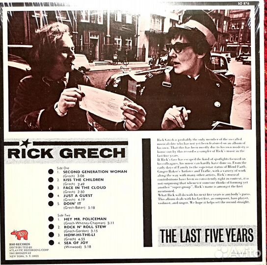 Rick Grech – The Last Five Years