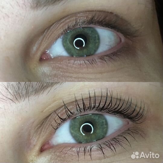 Вельвет ресниц и бровей