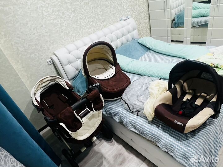Коляска трансформер 2 в 1 + переноска