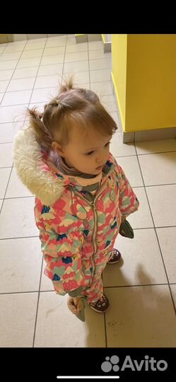 Детский комбинезон зимний для девочки