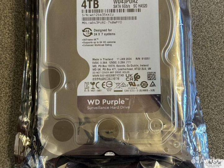 Жесткий Диск 4 Tb 2 Tb 1 Tb 500Gb