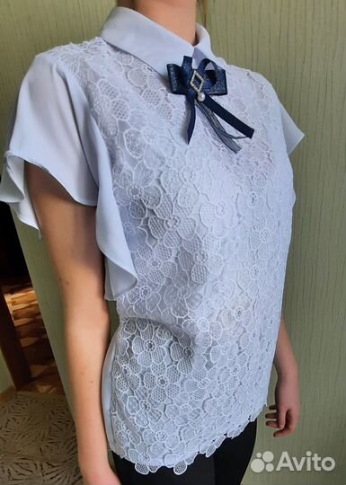 Блузка школьная для девочки 152 158