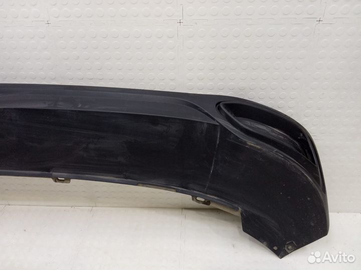 Накладка бампера задняя Volkswagen Polo MK6 2020