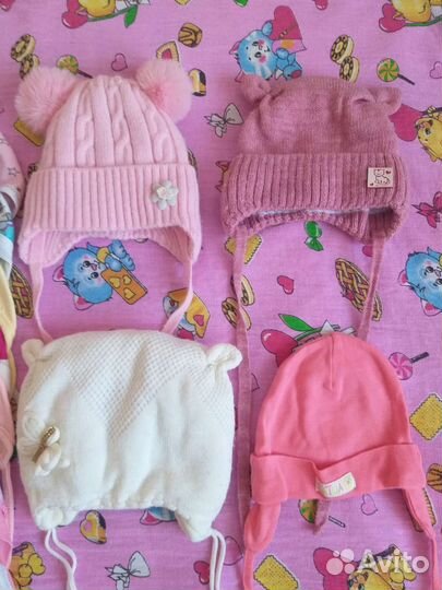 Комплект шапка, шарф