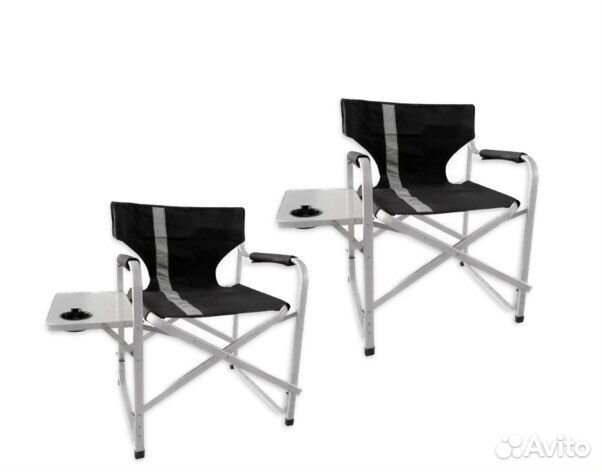 2 шт складное кресло со столиком