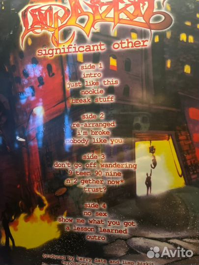 Винил Limp Bizkit – Significant Other 2LP