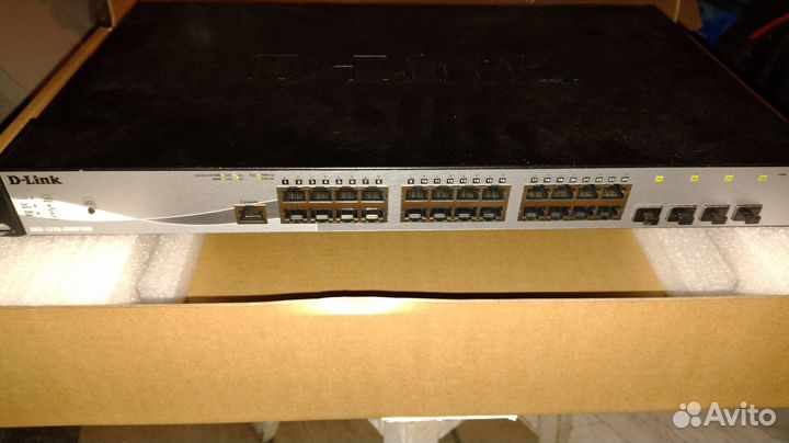 Коммутатор D-Link DGS-1210-28MP/ME с POE для видео