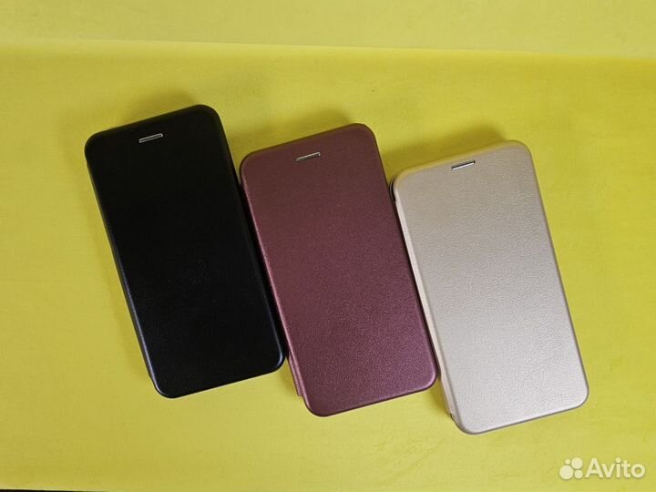 Книжка кожаная Samsung J6 plus 2018