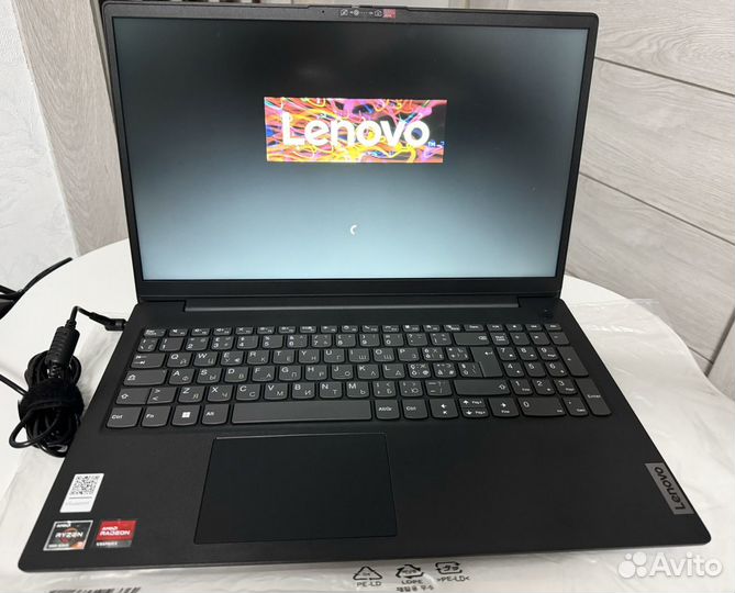 Ноутбук новый Lenovo v15 g3 aba r3 256 гб